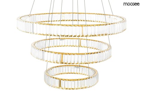 Lampa wisząca LIBERTY TRIPLES złota