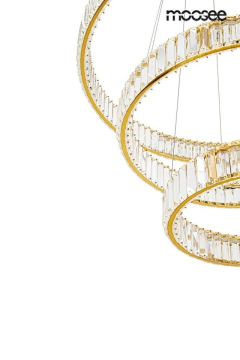 Lampa wisząca LIBERTY TRIPLES złota