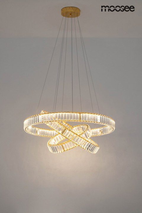 Lampa wisząca LIBERTY TRIPLES złota