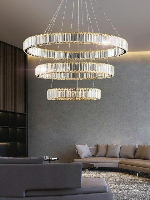 Lampa wisząca LIBERTY TRIPLES złota