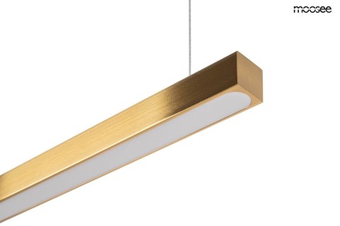 Lampa wisząca LINUS 100 złota