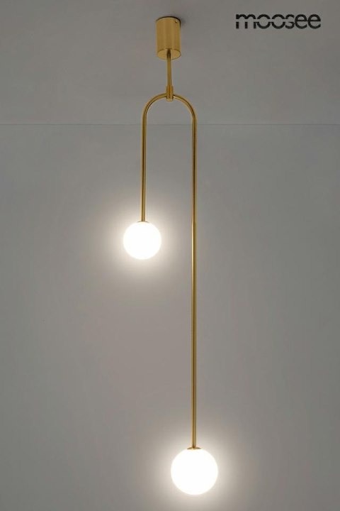 Lampa wisząca LOW złota