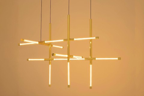 Lampa wisząca 250 cm / 120 cmMIKADO S złota