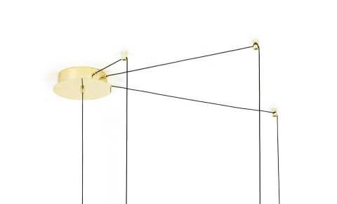 Lampa wisząca 250 cm / 120 cmMIKADO S złota
