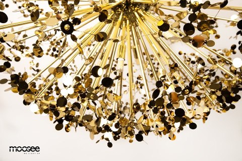 Lampa wisząca MONETE 50 złota