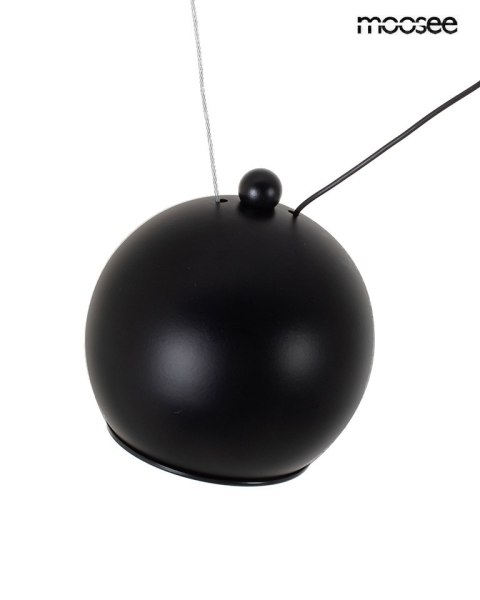 Lampa wisząca OCTO 3 czarna