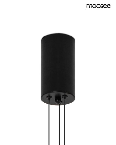 Lampa wisząca OCTO 3 czarna