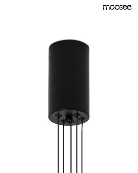 Lampa wisząca OCTO 5 czarna