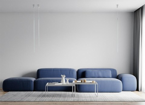 Lampa wisząca OMBRE 60 biała