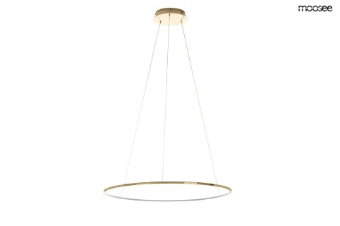 Lampa wisząca RING SLIM 60 złota
