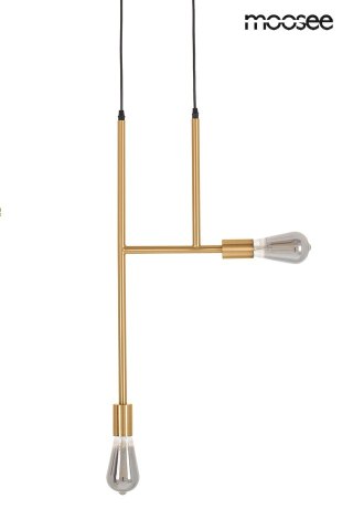 Lampa wisząca RIVA 2 złota