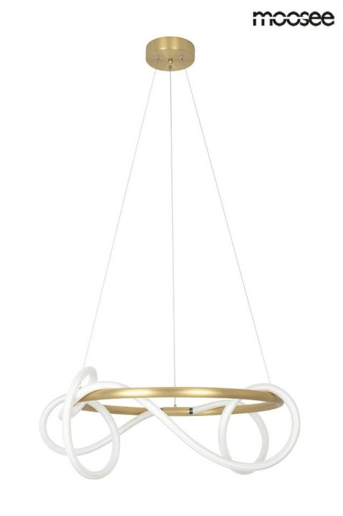 Lampa wisząca SERPIENTE 60 złota