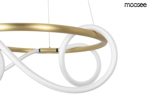 Lampa wisząca SERPIENTE 60 złota