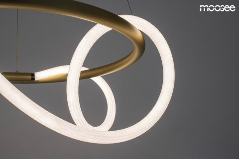 Lampa wisząca SERPIENTE 60 złota