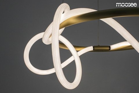 Lampa wisząca SERPIENTE 60 złota