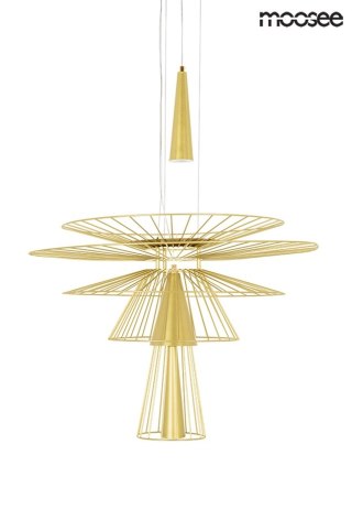 Lampa wisząca SESTO złota