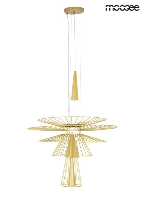 Lampa wisząca SESTO złota