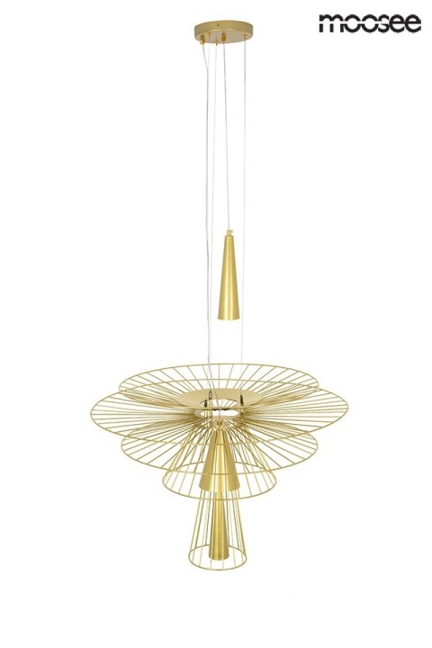 Lampa wisząca SESTO złota