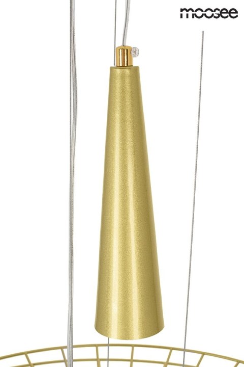 Lampa wisząca SESTO złota