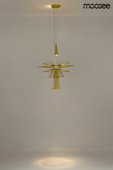 Lampa wisząca SESTO złota