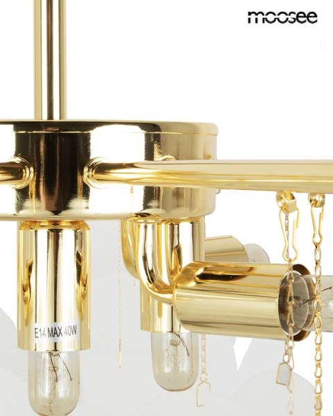 Lampa wisząca SUONO 80 złota