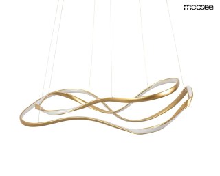 Lampa wisząca WAVES 2 złota