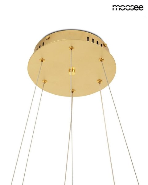 Lampa wisząca WAVES 2 złota