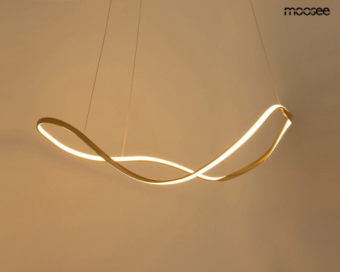 Lampa wisząca WAVES 60 złota