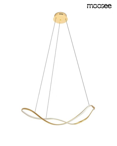 Lampa wisząca WAVES 60 złota