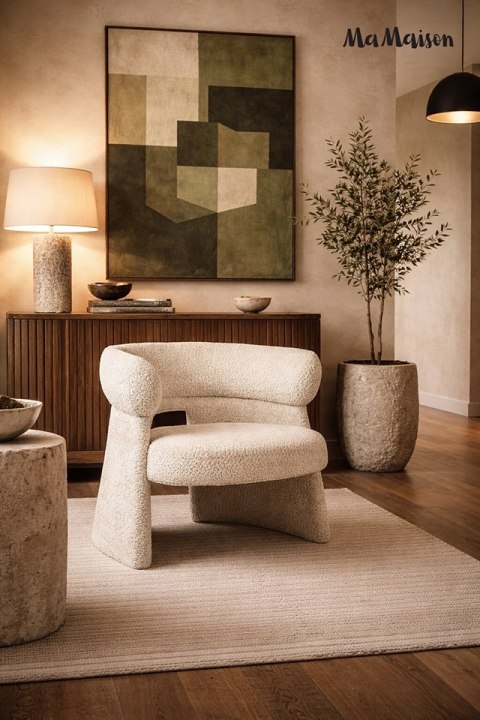 Fotel MADAME beżowy