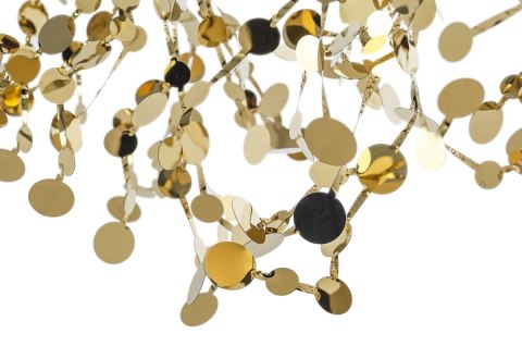 Lampa wisząca MONETE złota