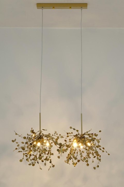 Lampa wisząca MONETE złota