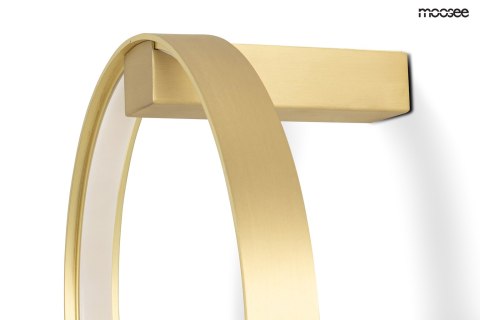 Lampa ścienna CIRCLE WALL złota