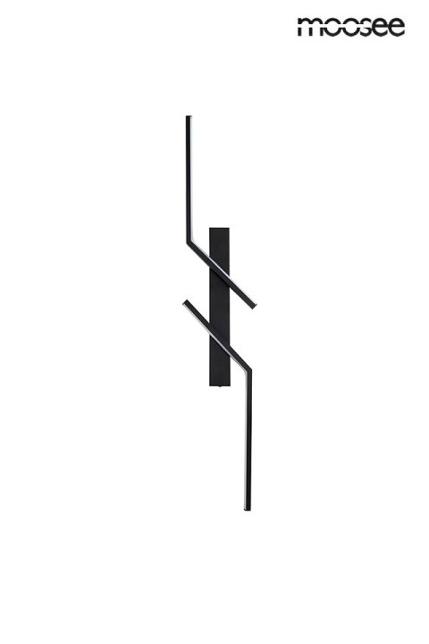 Lampa ścienna MAISON 60 cm czarna