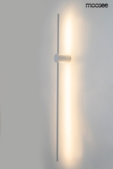 Lampa ścienna OMBRE 100 cm biała