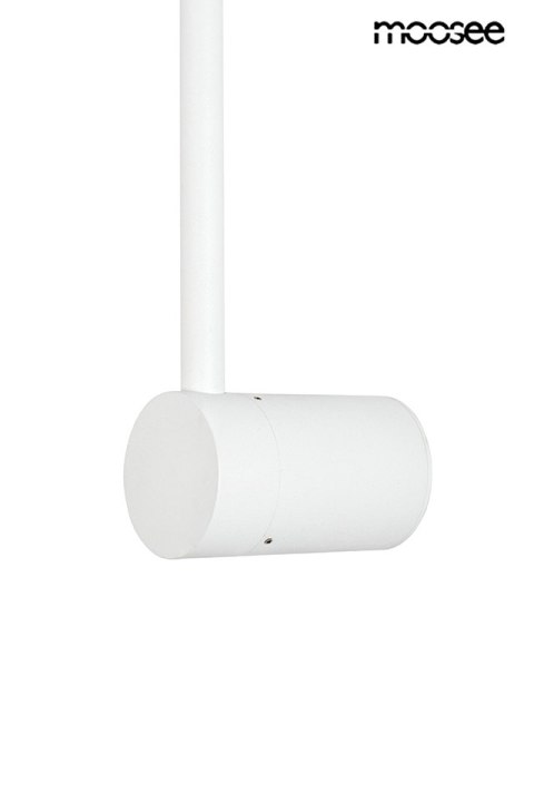 Lampa ścienna OMBRE 60 cm biała