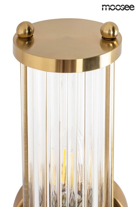 Lampa ścienna PILAR złota