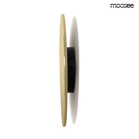 Lampa ścienna SHADOW SUN 30 cm - złota