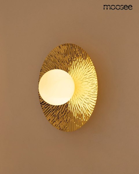 Lampa ścienna SOUL 20 cm - złota