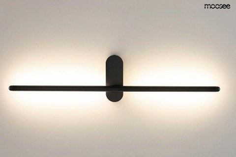 Lampa ścienna TOBIA czarna