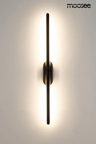 Lampa ścienna TOBIA czarna