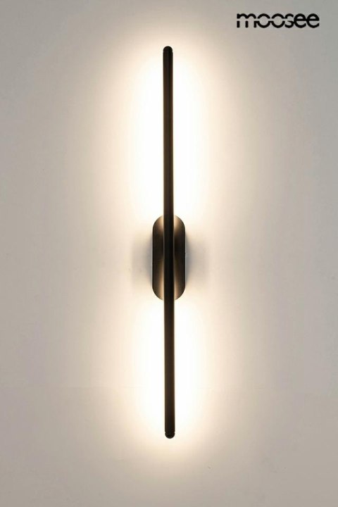 Lampa ścienna TOBIA czarna