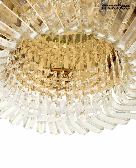 Lampa sufitowa / plafon BALUNA 50 złota