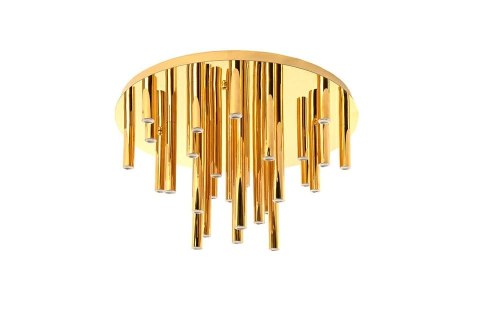 Lampa sufitowa / plafon ORGANO 60 złota