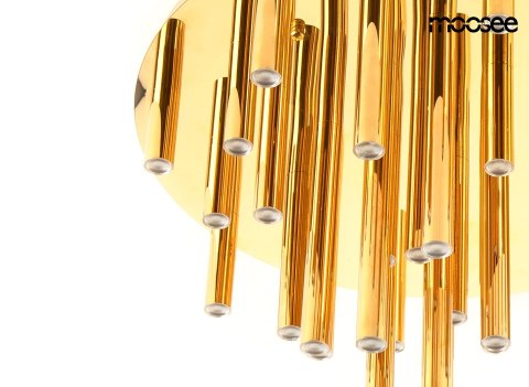 Lampa sufitowa / plafon ORGANO 60 złota