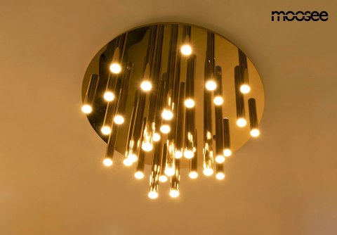 Lampa sufitowa / plafon ORGANO 60 złota