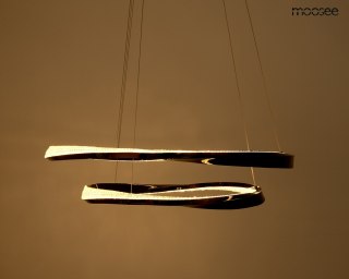 Lampa wisząca ANILLO 2 czarny chrom