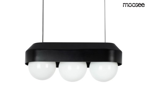 Lampa wisząca DROPS 3 czarna