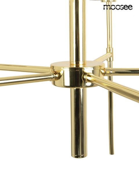 Lampa wisząca IMPERIO 5 złota