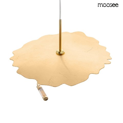 Lampa wisząca LEAFS złota